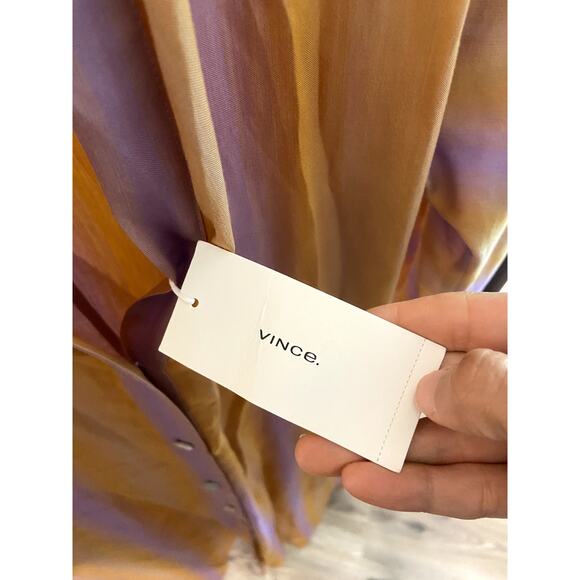 Vince Ombre Stripe Shirt Dress size S small - Picture 5 of 7